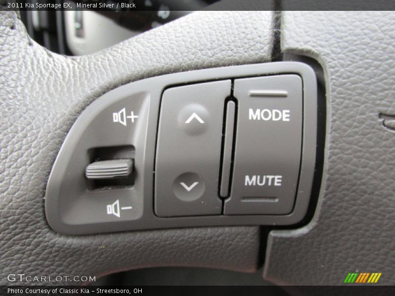 Mineral Silver / Black 2011 Kia Sportage EX