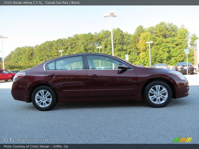 Tuscan Sun Red / Blond 2010 Nissan Altima 2.5 SL