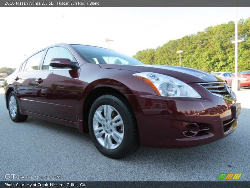 Tuscan Sun Red / Blond 2010 Nissan Altima 2.5 SL