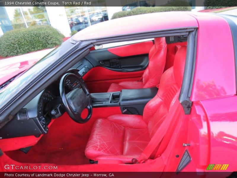  1994 Corvette Coupe Red Interior
