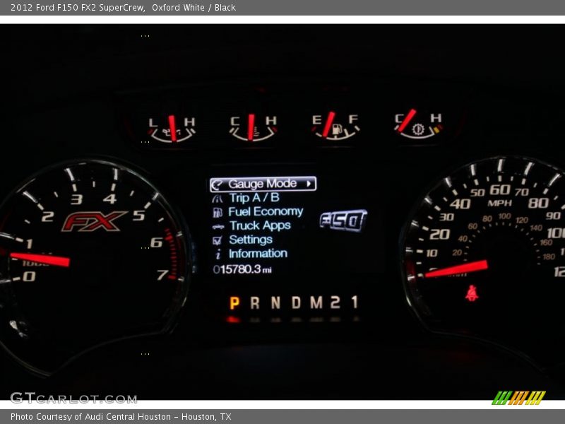 Oxford White / Black 2012 Ford F150 FX2 SuperCrew