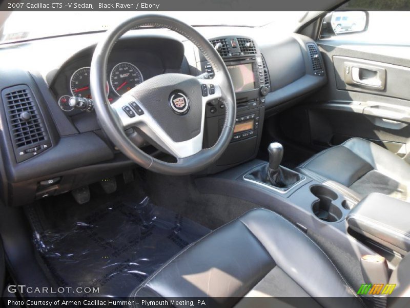 Black Raven / Ebony 2007 Cadillac CTS -V Sedan