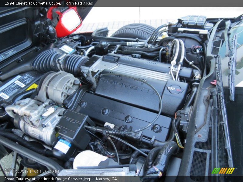  1994 Corvette Coupe Engine - 5.7 Liter OHV 16-Valve LT1 V8
