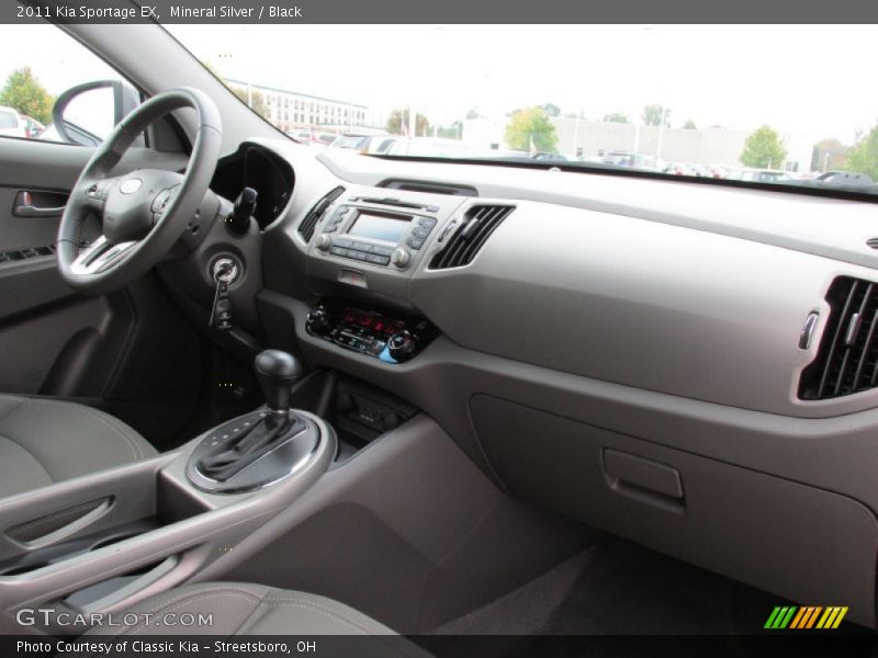 Mineral Silver / Black 2011 Kia Sportage EX
