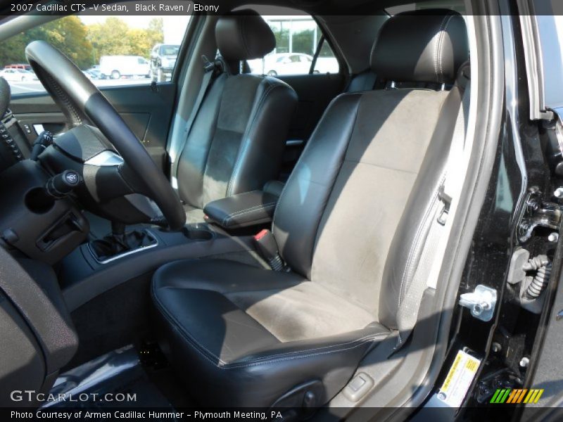 Black Raven / Ebony 2007 Cadillac CTS -V Sedan