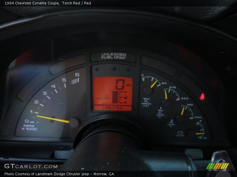  1994 Corvette Coupe Coupe Gauges