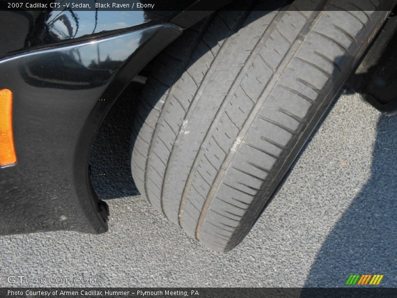 Black Raven / Ebony 2007 Cadillac CTS -V Sedan