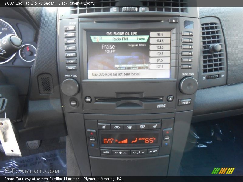 Black Raven / Ebony 2007 Cadillac CTS -V Sedan