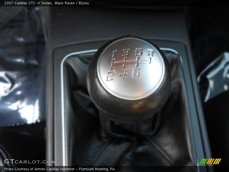 Black Raven / Ebony 2007 Cadillac CTS -V Sedan