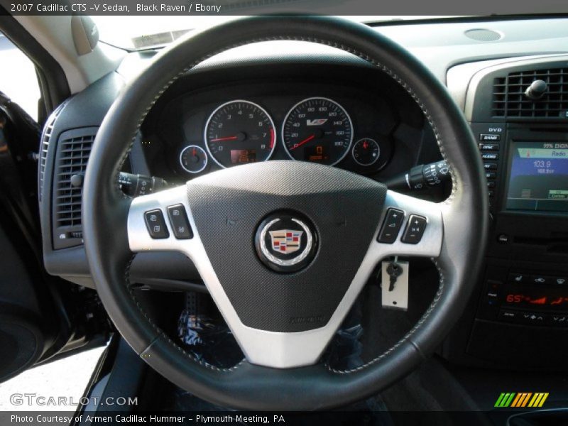 Black Raven / Ebony 2007 Cadillac CTS -V Sedan