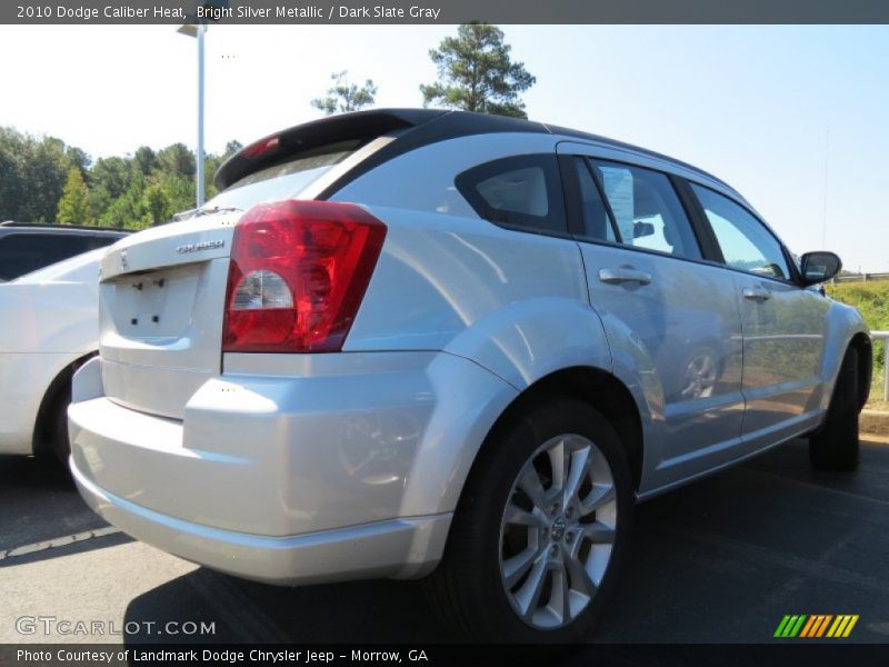 Bright Silver Metallic / Dark Slate Gray 2010 Dodge Caliber Heat