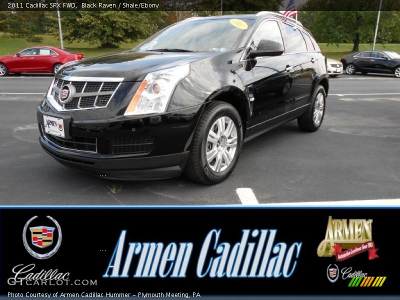 Black Raven / Shale/Ebony 2011 Cadillac SRX FWD
