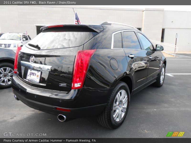 Black Raven / Shale/Ebony 2011 Cadillac SRX FWD