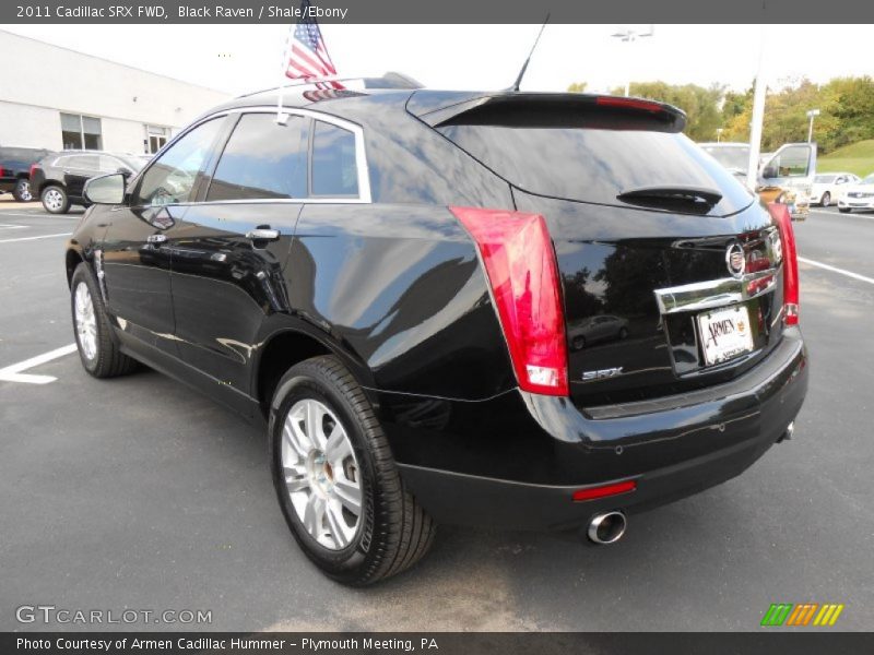 Black Raven / Shale/Ebony 2011 Cadillac SRX FWD
