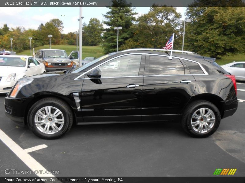 Black Raven / Shale/Ebony 2011 Cadillac SRX FWD