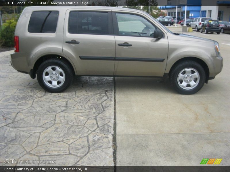 Mocha Metallic / Beige 2011 Honda Pilot LX 4WD