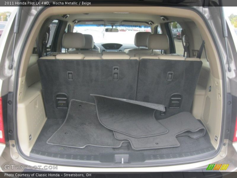 Mocha Metallic / Beige 2011 Honda Pilot LX 4WD