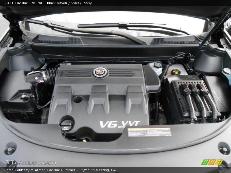 Black Raven / Shale/Ebony 2011 Cadillac SRX FWD