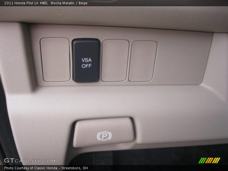 Mocha Metallic / Beige 2011 Honda Pilot LX 4WD