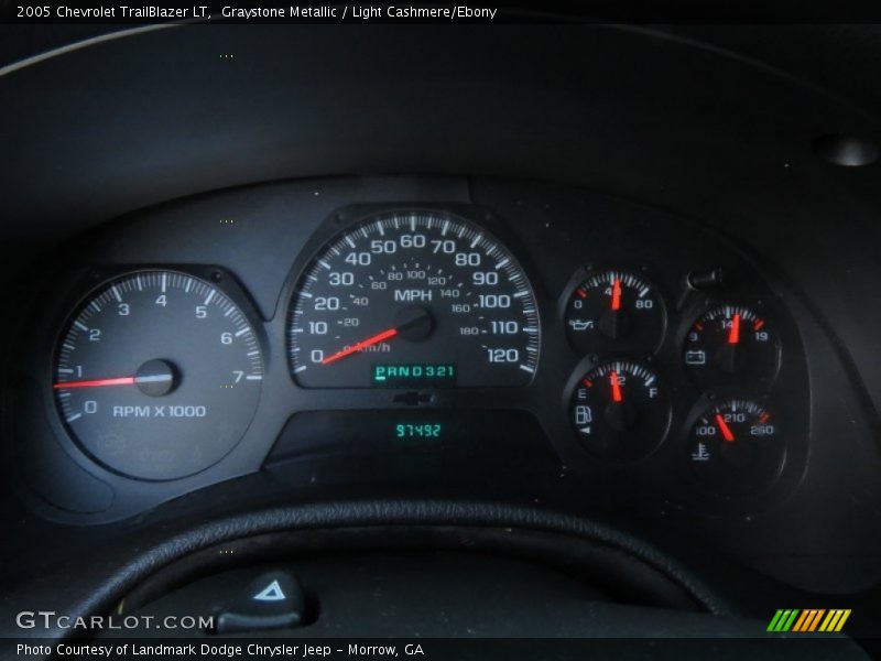 Graystone Metallic / Light Cashmere/Ebony 2005 Chevrolet TrailBlazer LT
