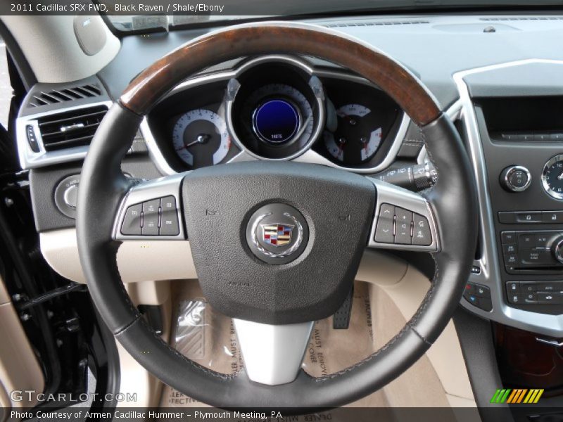 Black Raven / Shale/Ebony 2011 Cadillac SRX FWD