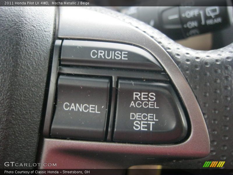 Mocha Metallic / Beige 2011 Honda Pilot LX 4WD