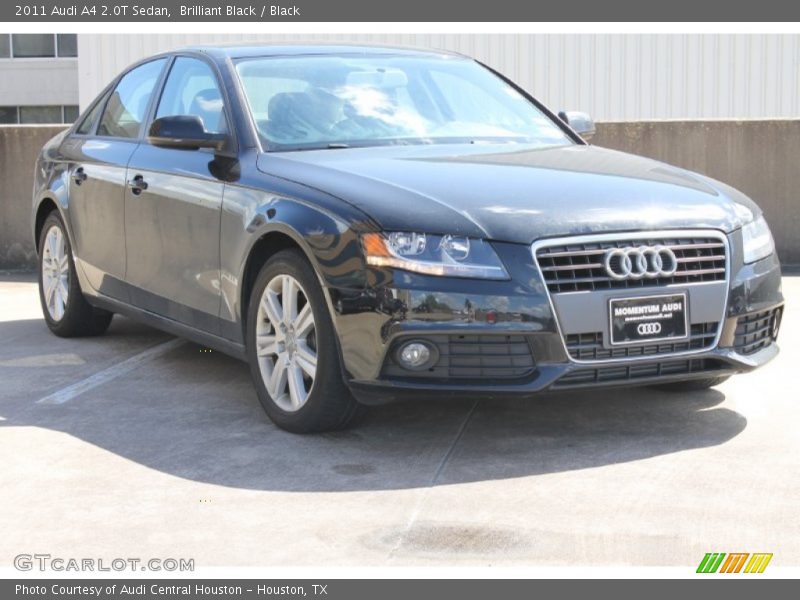 Brilliant Black / Black 2011 Audi A4 2.0T Sedan