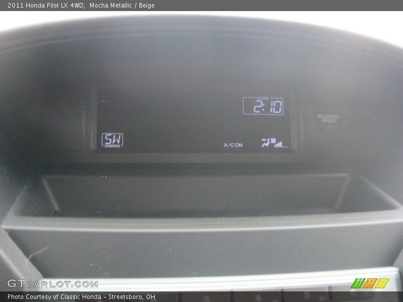 Mocha Metallic / Beige 2011 Honda Pilot LX 4WD