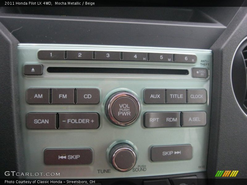 Mocha Metallic / Beige 2011 Honda Pilot LX 4WD