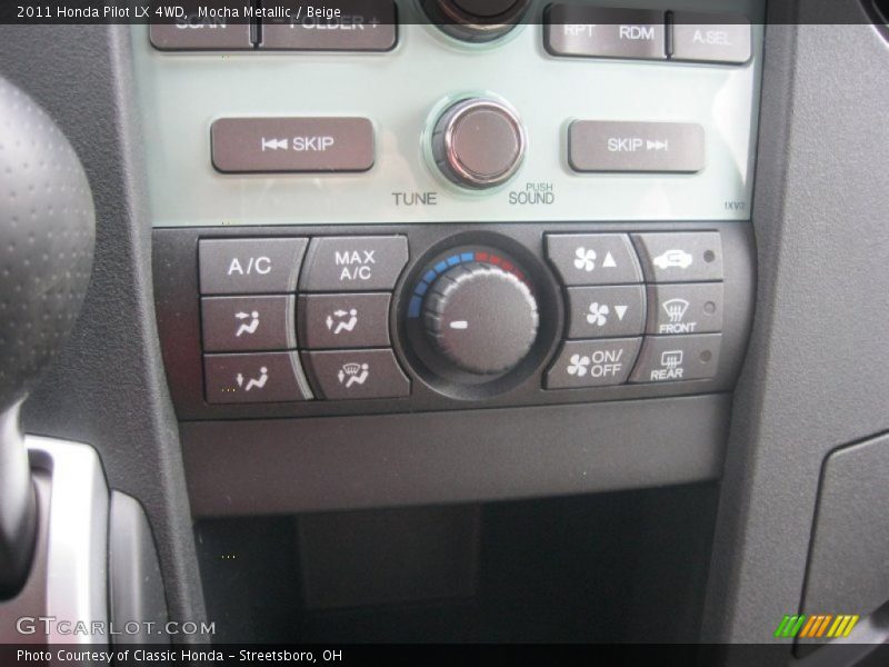 Mocha Metallic / Beige 2011 Honda Pilot LX 4WD