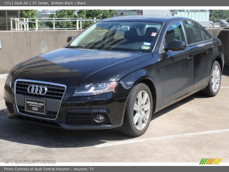 Brilliant Black / Black 2011 Audi A4 2.0T Sedan