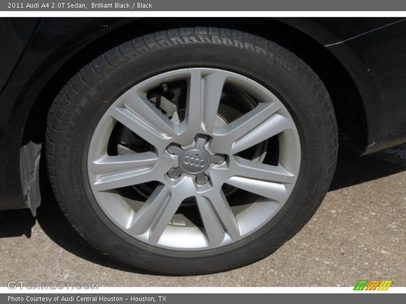 Brilliant Black / Black 2011 Audi A4 2.0T Sedan
