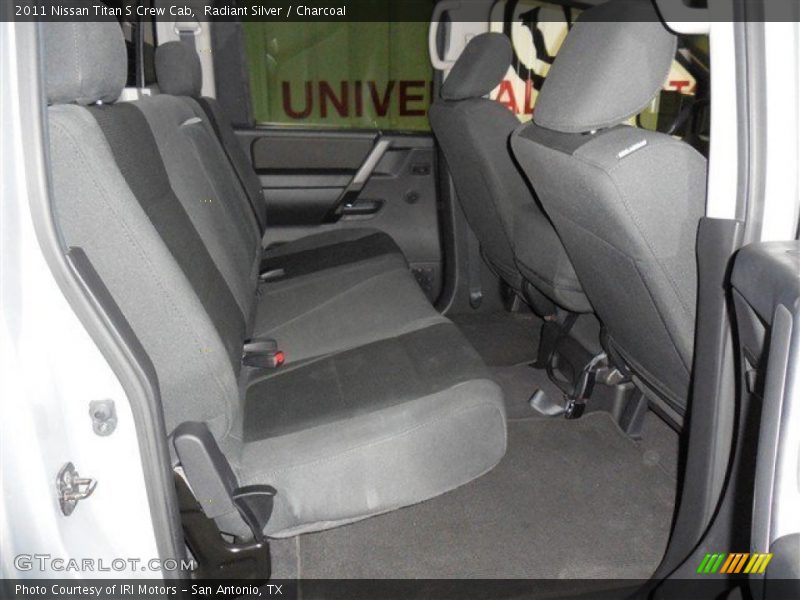 Radiant Silver / Charcoal 2011 Nissan Titan S Crew Cab