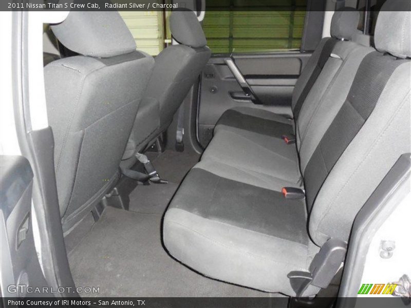 Radiant Silver / Charcoal 2011 Nissan Titan S Crew Cab