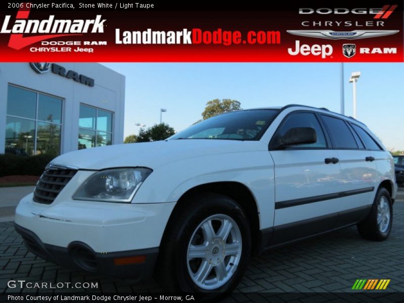 Stone White / Light Taupe 2006 Chrysler Pacifica