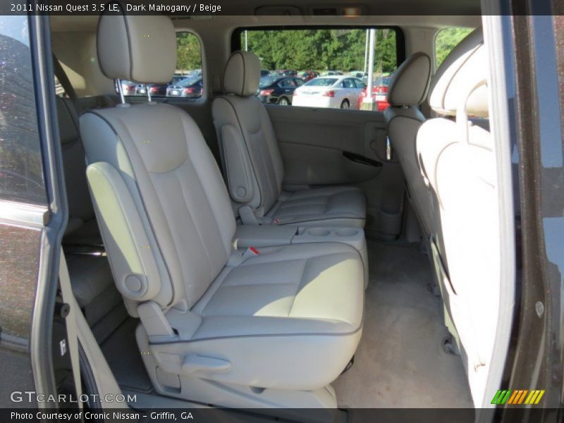 Dark Mahogany / Beige 2011 Nissan Quest 3.5 LE