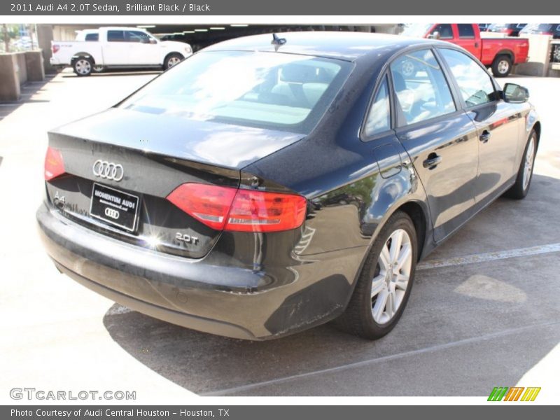 Brilliant Black / Black 2011 Audi A4 2.0T Sedan