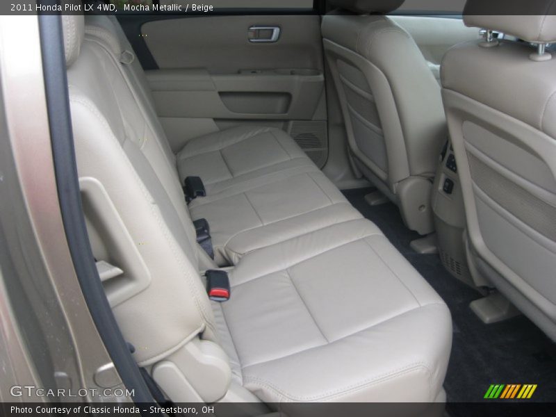 Mocha Metallic / Beige 2011 Honda Pilot LX 4WD