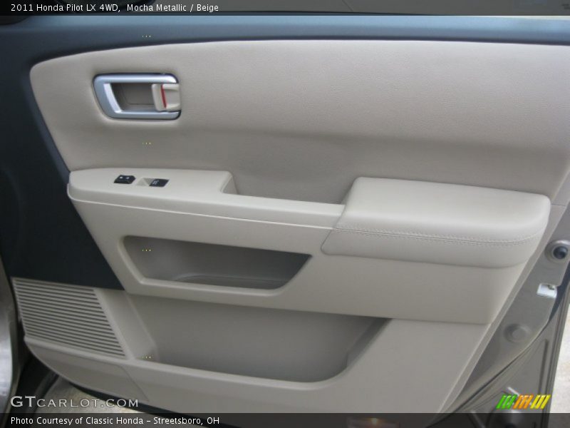 Mocha Metallic / Beige 2011 Honda Pilot LX 4WD