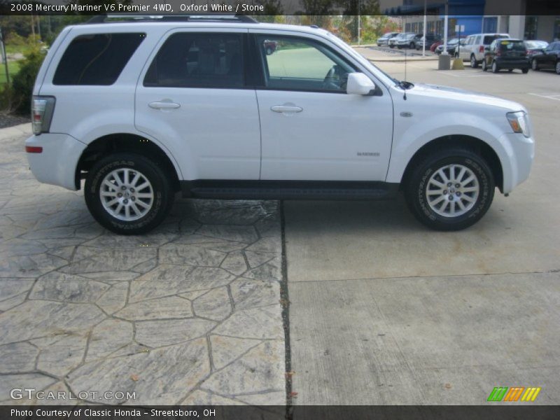 Oxford White / Stone 2008 Mercury Mariner V6 Premier 4WD