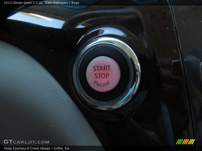 Dark Mahogany / Beige 2011 Nissan Quest 3.5 LE
