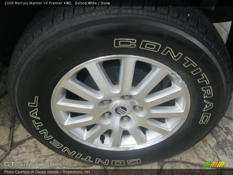 Oxford White / Stone 2008 Mercury Mariner V6 Premier 4WD