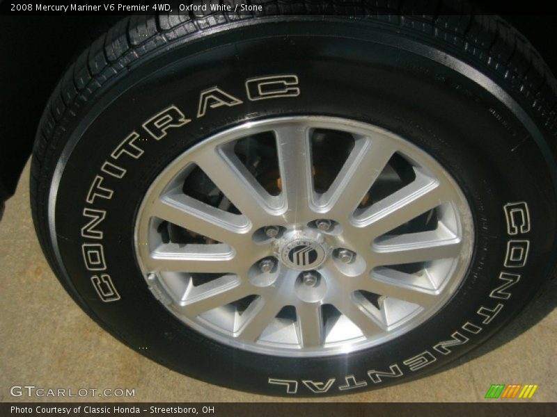 Oxford White / Stone 2008 Mercury Mariner V6 Premier 4WD