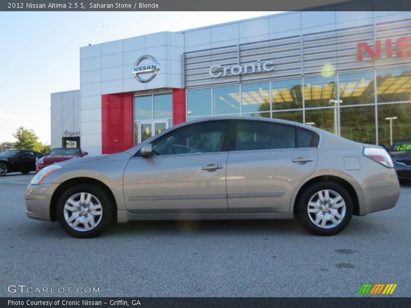 Saharan Stone / Blonde 2012 Nissan Altima 2.5 S