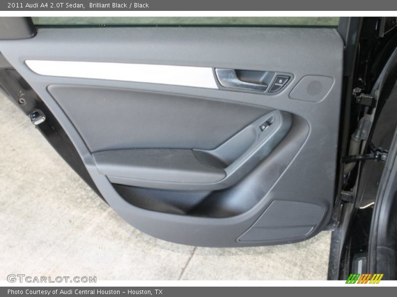 Brilliant Black / Black 2011 Audi A4 2.0T Sedan