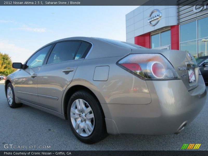 Saharan Stone / Blonde 2012 Nissan Altima 2.5 S