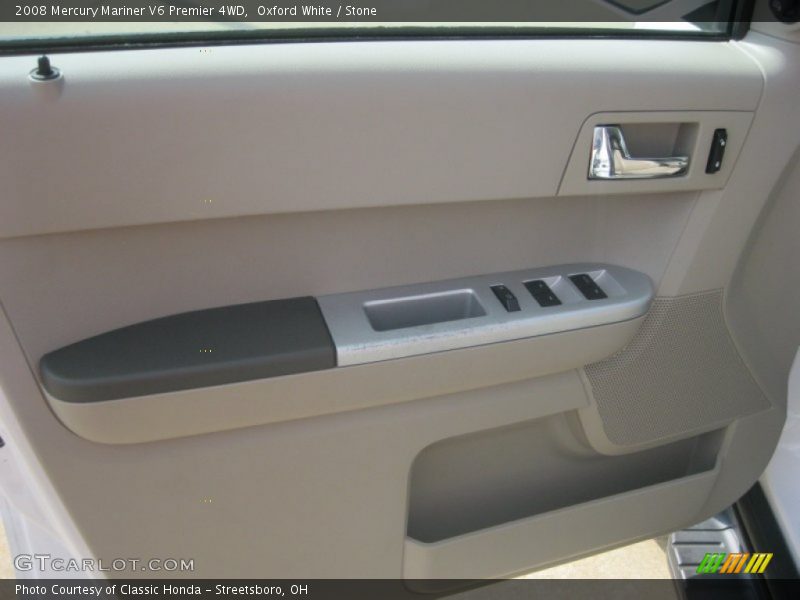 Oxford White / Stone 2008 Mercury Mariner V6 Premier 4WD