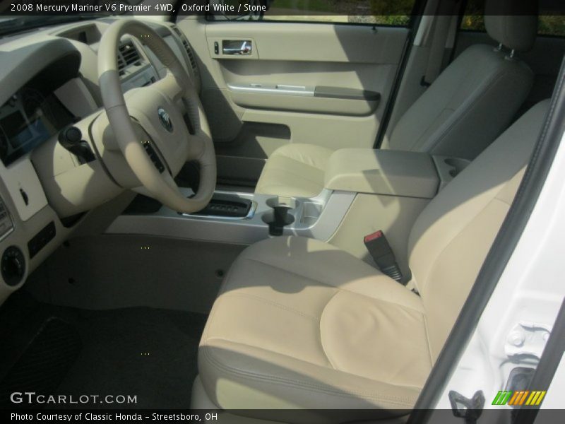 Oxford White / Stone 2008 Mercury Mariner V6 Premier 4WD