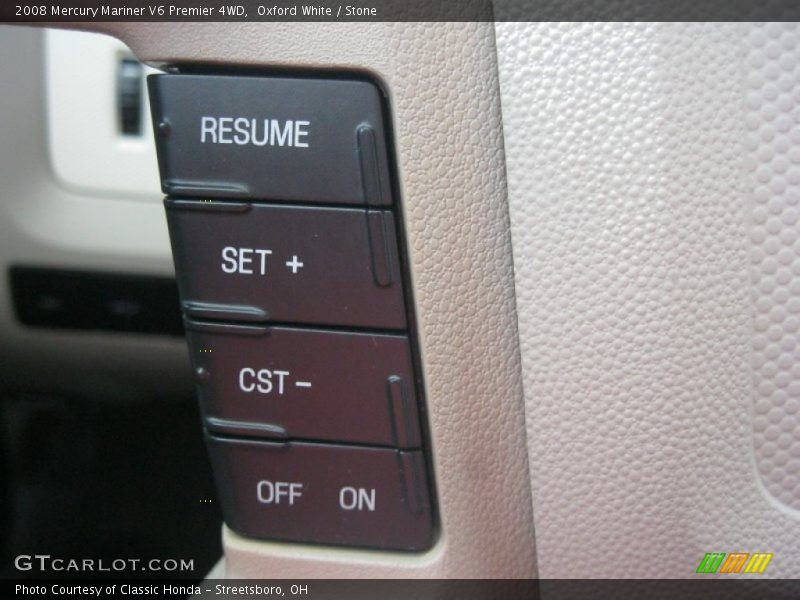 Oxford White / Stone 2008 Mercury Mariner V6 Premier 4WD