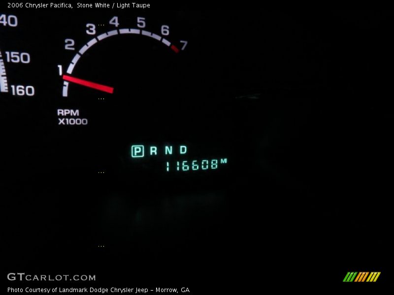 Stone White / Light Taupe 2006 Chrysler Pacifica